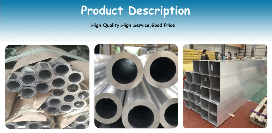 Manufacturer H16 H26 H36 H18 H28 H38 H114 H194 Temper 1000 Series Pure Aluminium Pipe Square Rectangular Round Aluminum Tube Price