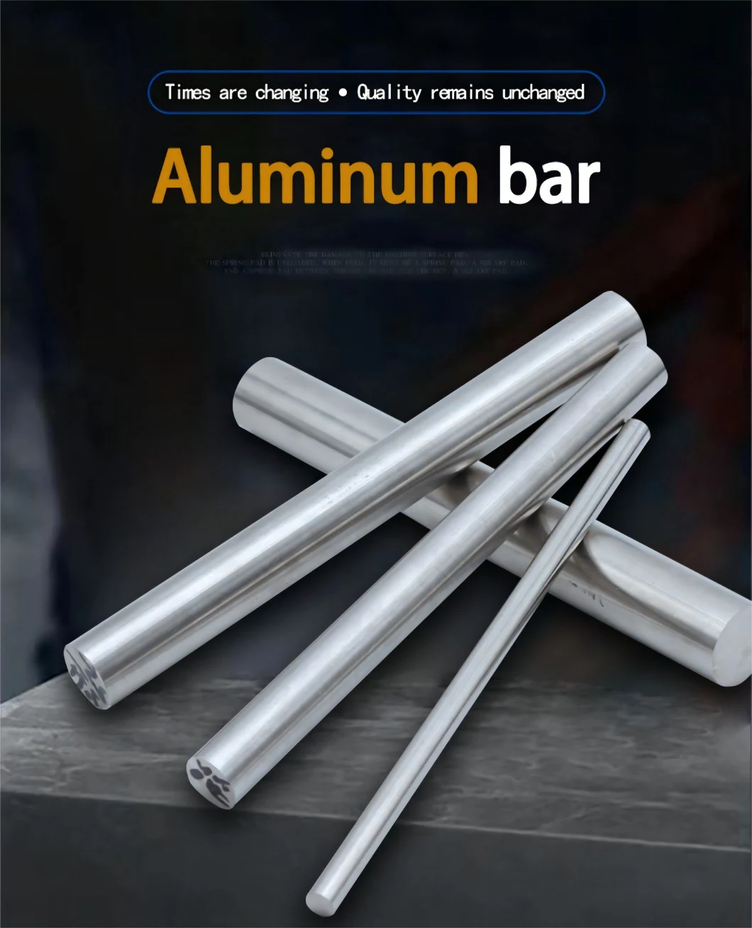 7175 7178 7475 7A04 Pure Quality Sliver White Customized Aluminum Bar Rod for Aircraft Structure