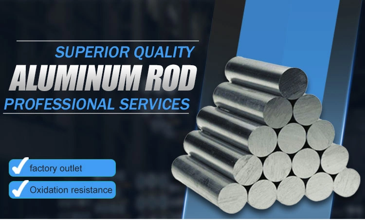 High Precision 99.999 High Pure 1050 1060 1070 1100 Aluminum Rod for Industry