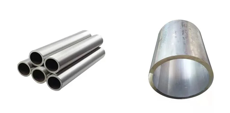 China Factory Sales Alloy ASTM 6063 1060 7075 3003 T5 Aluminum Round Pipe Factory Direct Sales Aluminum Round Hollow Tube