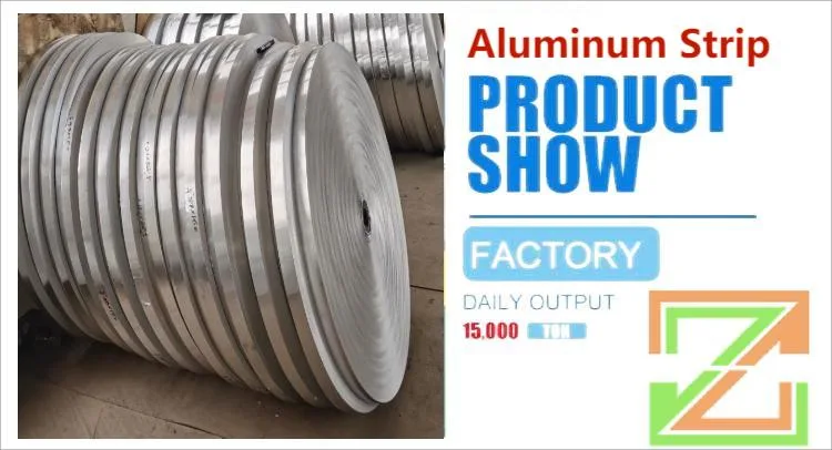 0.11mm 0.2mm Aluminum Strip 1050 1060 1100 Pure Aluminum 3003 3004 3005 8011 Aluminum Foil Strip for Decorative