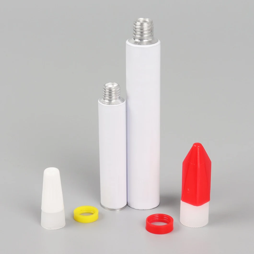 Pure Aluminum Packaging Tube Empty Metal Tube for Super Glue Packing