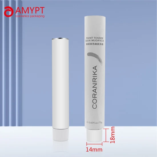 Pure Aluminum Tube Cosmetic Packaging Tube Collapsible Tube