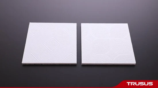 Trusus Brand Ceil Tile PVC Gypsum Board with CE Certificate