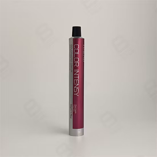 Dia. 30mm 6 Color Printing Packaging Cosmetic Hair Color Body Care Flexible Aluminum Containers Tube