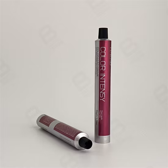 Dia. 30mm 6 Color Printing Packaging Cosmetic Hair Color Body Care Flexible Aluminum Containers Tube