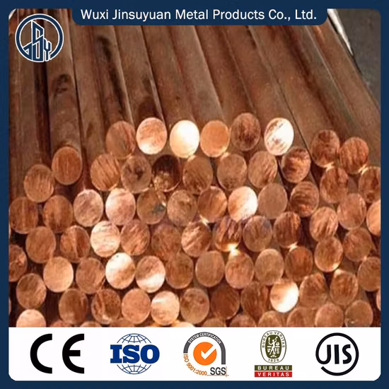 Pure Copper Bar C62400 Aluminum Bronze Brass Rod Round for Alloy Industrial
