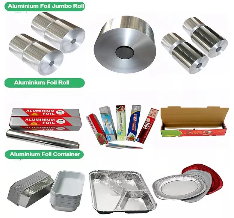 Ready to Ship Aluminum Foil Film 1100 1060 1070 3003 3004 8011 8079 Price Food Aluminum Foil Micron Food Grade Industrial Pure Aluminum Foil From China Factory