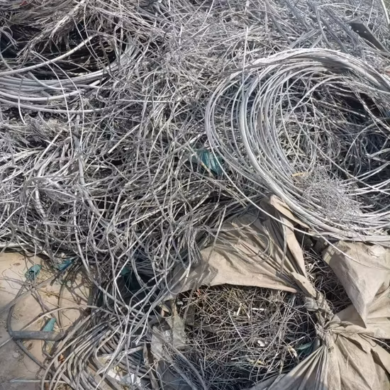 China Manufacturer High Quality 99.99% Pure Aluminum Wire Al Metal Scrap Wire Hot Sale
